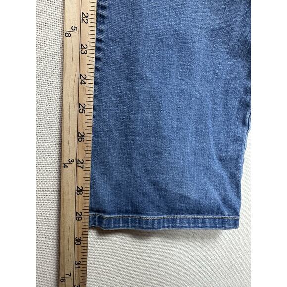 Mountain Khakis Women's Classic Fit Jeans Light Wash 14P Organic Cotton Soft - Picture 7 of 13